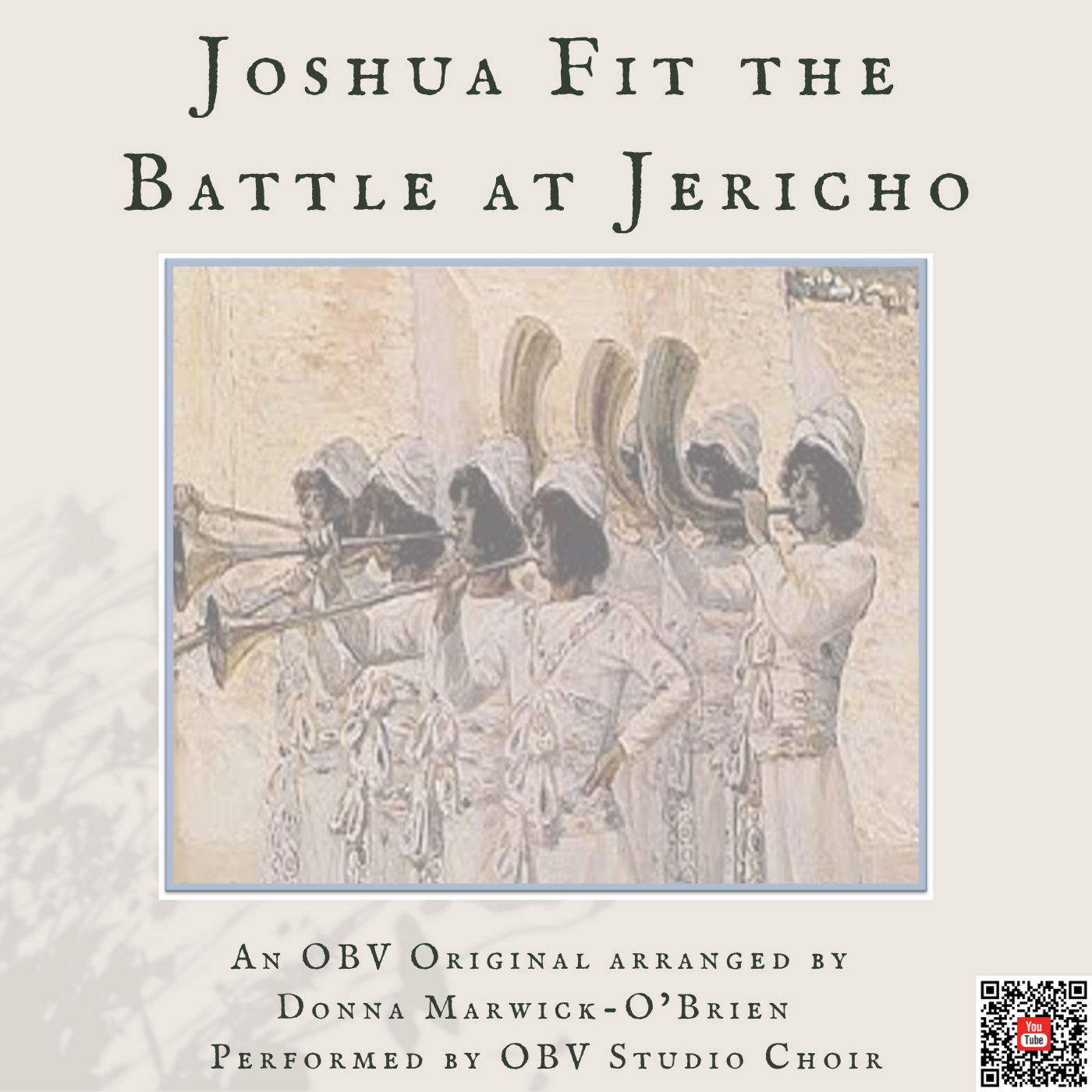 Joshua Fit the Battle At Jericho