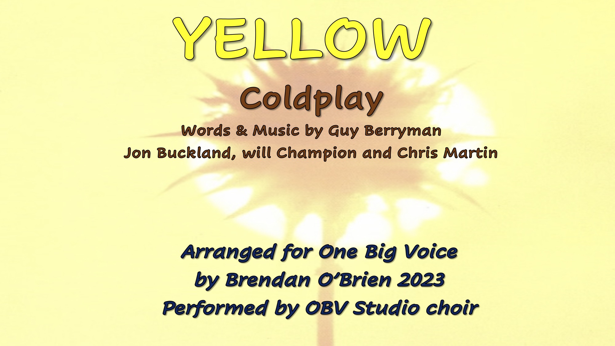 Yellow